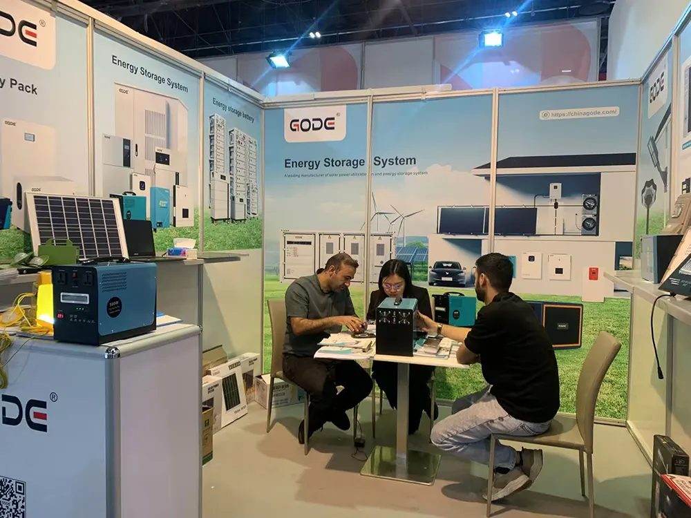 Figure 1. On-site at Middle East Energy 2025