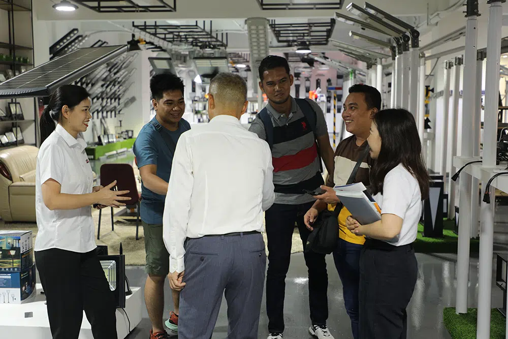 Southeast Asia clients visiting GODE factory