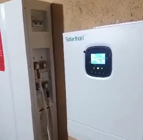 5kW inverter and battery installed for residential solar ESS project in Mali