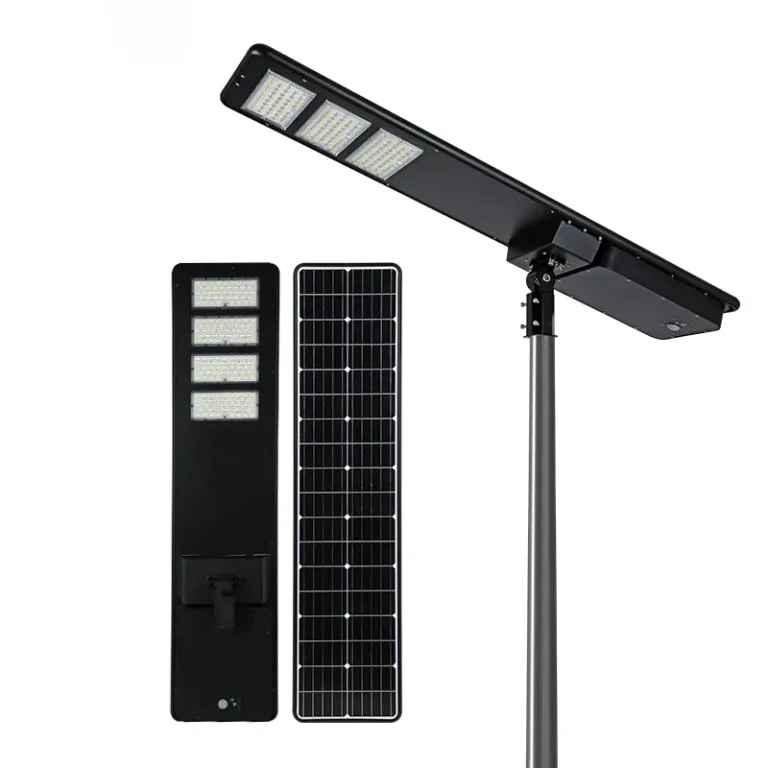 0278 Series Solar Street Light Front and Back view