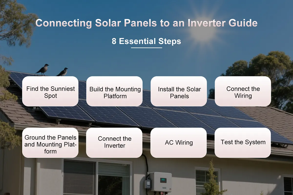 Connecting Solar Panels to an Inverter Guide 8 Essential Steps