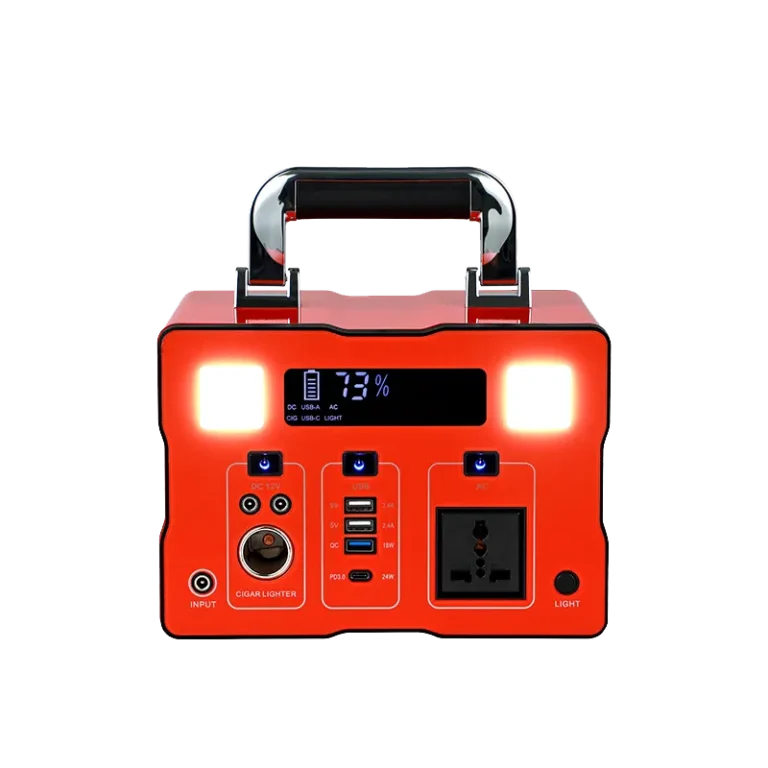 DQ1413 500W 1000W Portable Power Station with Inverter LiFePO4 Battery AC USB Output