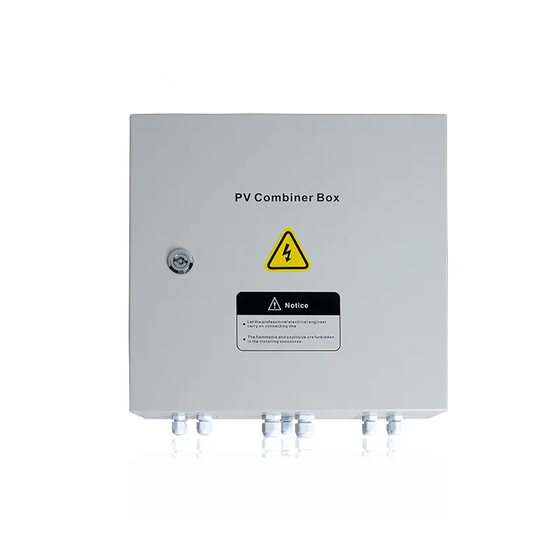 dc combiner box 4-6-8-10 in 1 out 500v front
