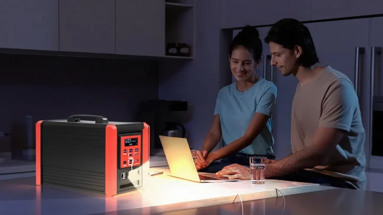 GODE DQ1412 Solargenerator liefert Strom und Beleuchtung für Häuser bei Stromausfällen