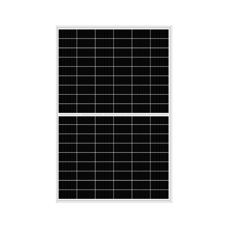 Front view of ST-M-450W monocrystalline solar panel