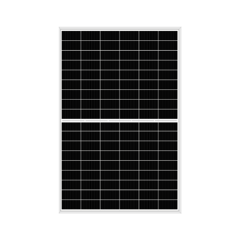 Front view of ST-M-450W monocrystalline solar panel