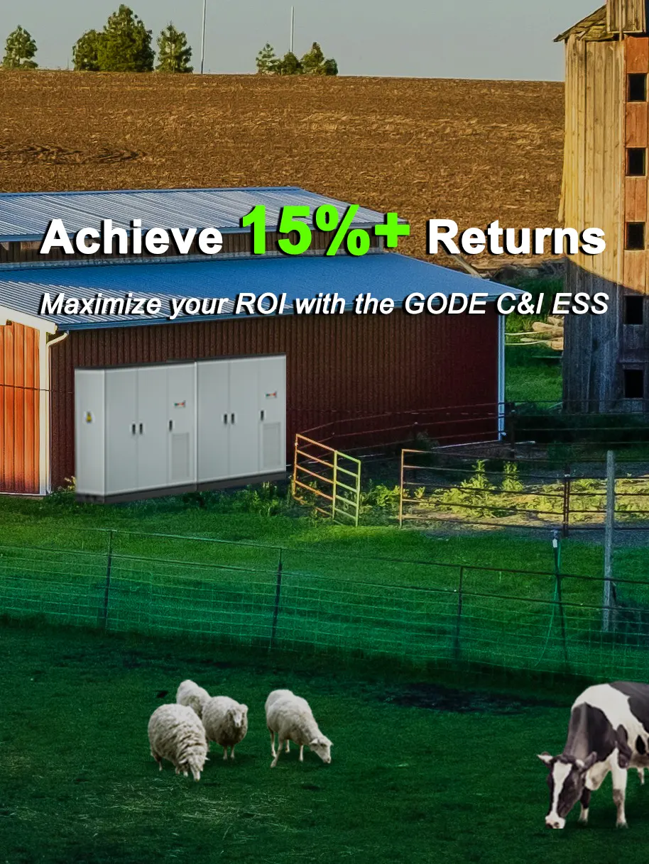 Achieve 15%+ Returns-Maximize your ROI with the GODE C&I ESS
