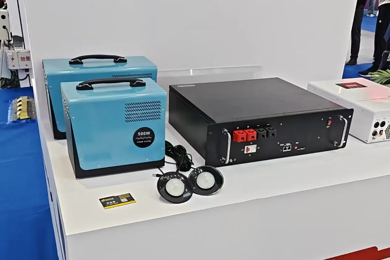Our supplier in Fiji is selling our DQ1208 mobile power station at the exhibition