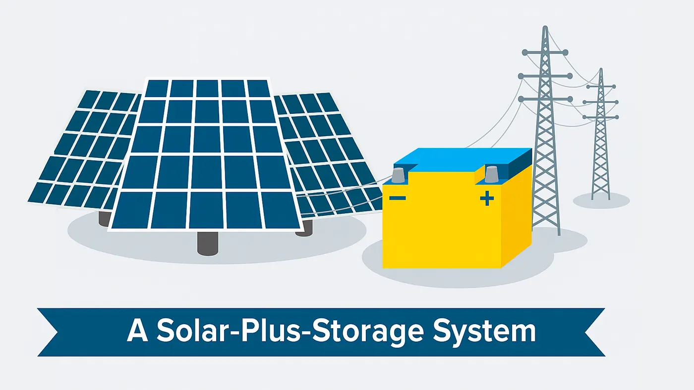 A Solar-Plus-Storage System