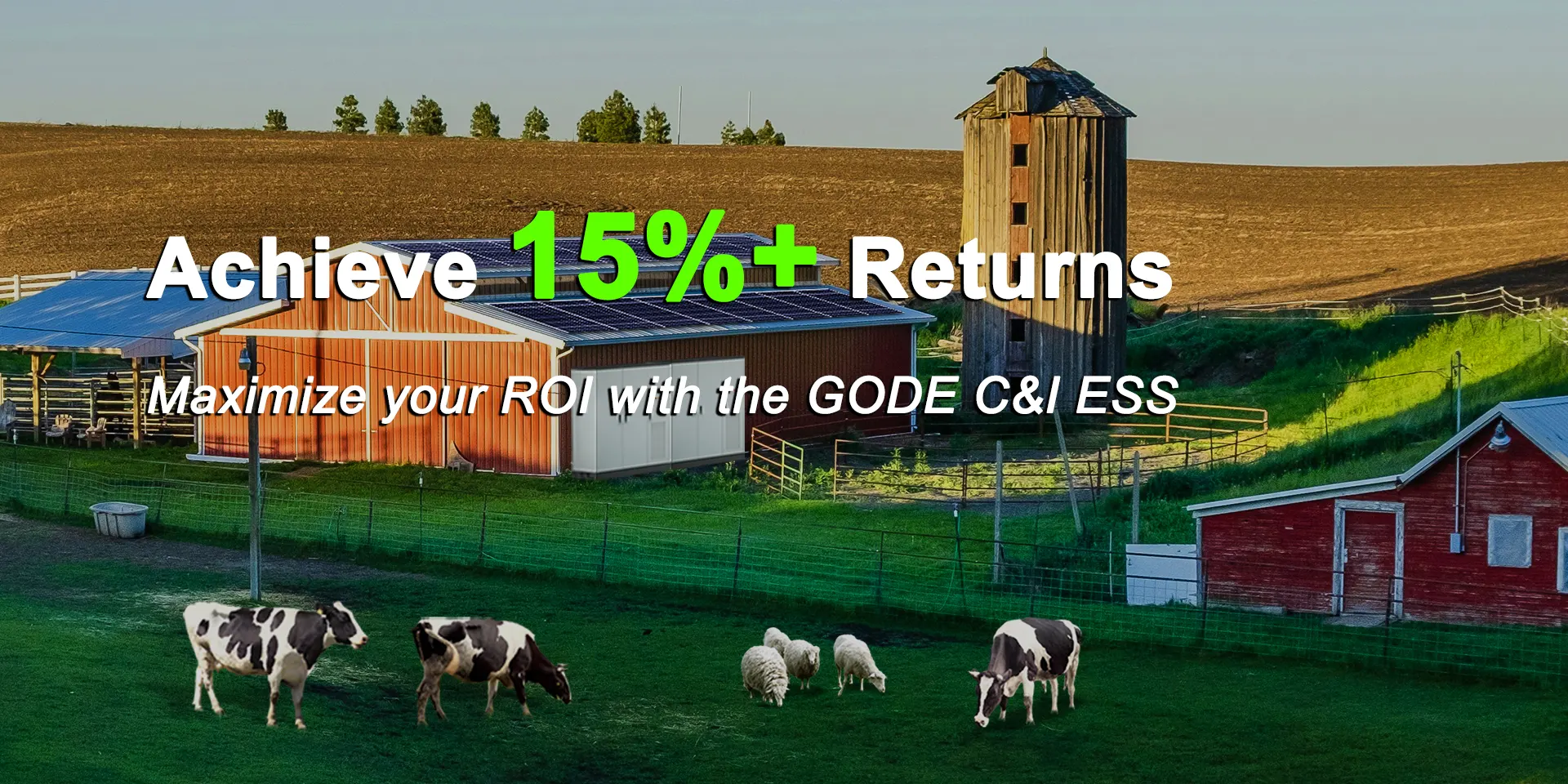 Achieve 15%+ Returns-Maximize your ROI with the GODE C&I ESS