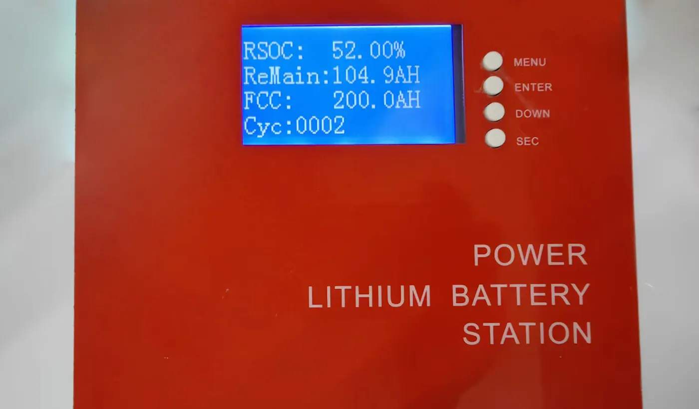 GODE Energy Storage Battery with LCD Display Showing Real-Time State of Charge