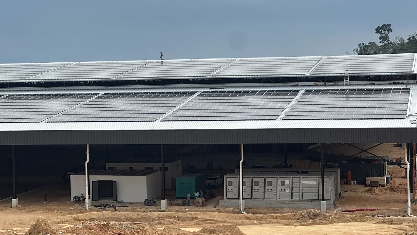 The Dino Desert theme park 1.75MW energy storage system project under construction in Malaysia