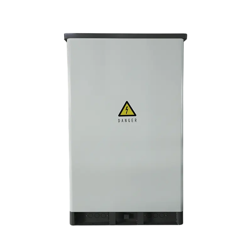 Back side of the DQ1913C50K-01 107kWh 50kW energy storage system