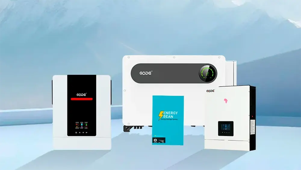 Découvrez la gamme complète d'onduleurs solaires GODE