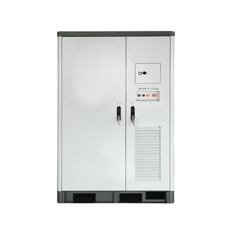 Front view of the DQ1913C50K-01 107kWh 50kW energy storage system
