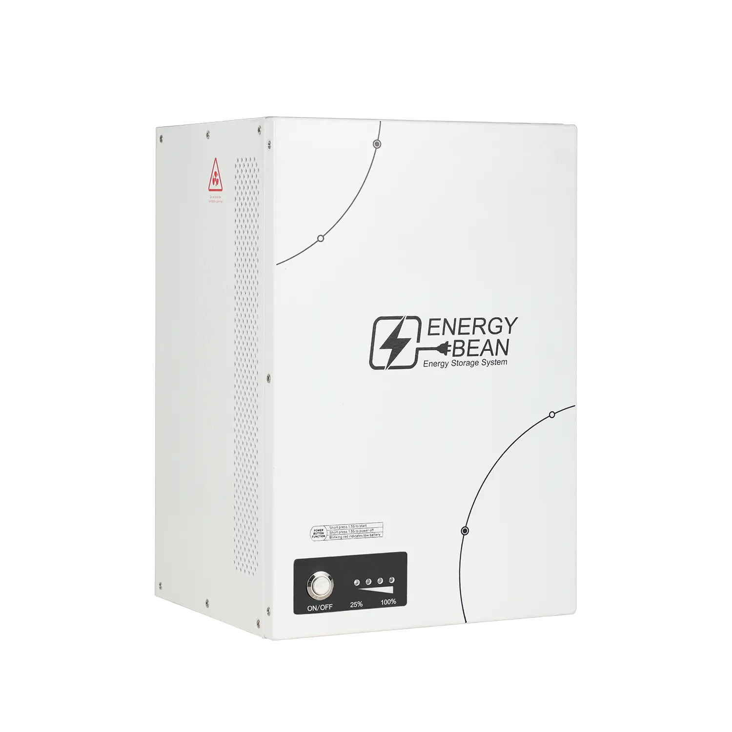 eBean500 Power Station Front and Left Angle