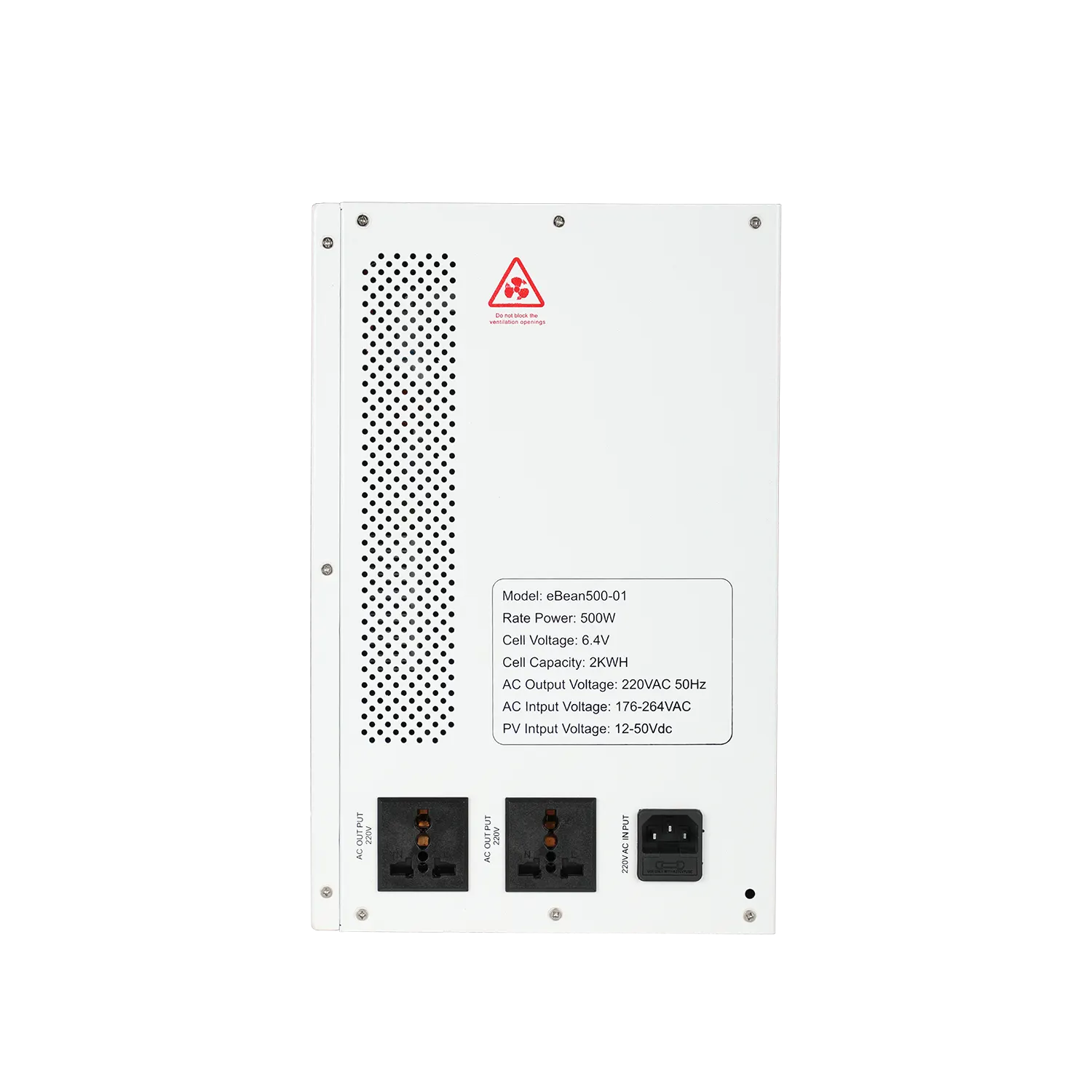 eBean500 Power Station Right Side Detail