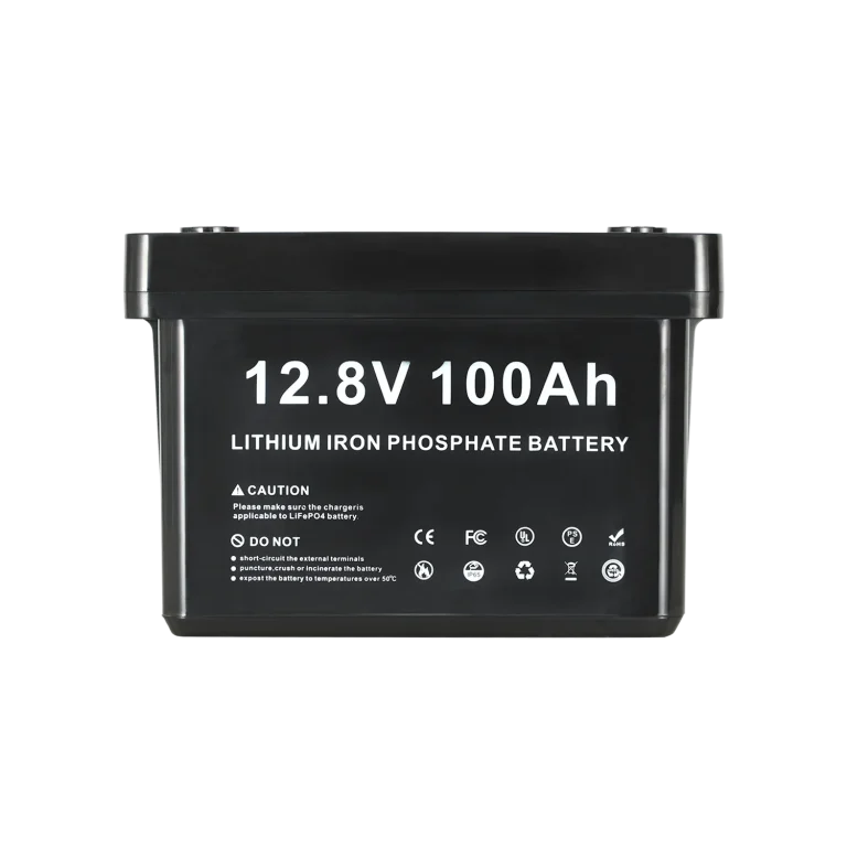 front view of LF12100-01 LA-to-Li battery pack