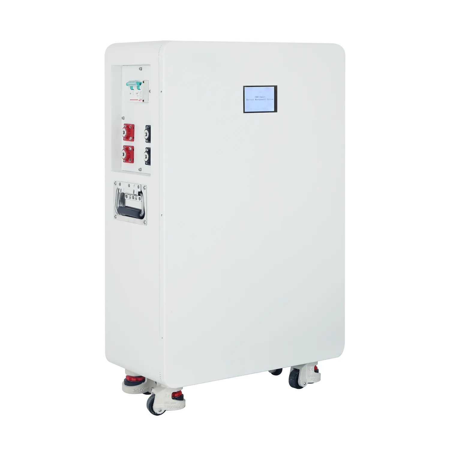 left front view of GLF52230-01 LiFePO4 battery pack