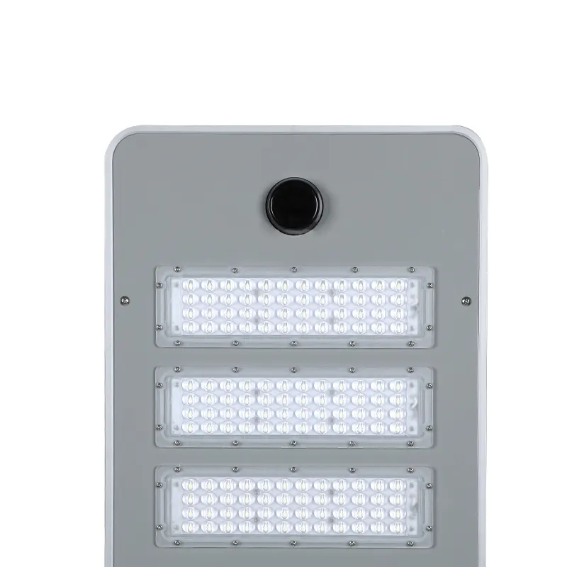 Close-up of high-efficiency LED chips used in 0911 Series solar LED street light for bright and energy-saving illumination