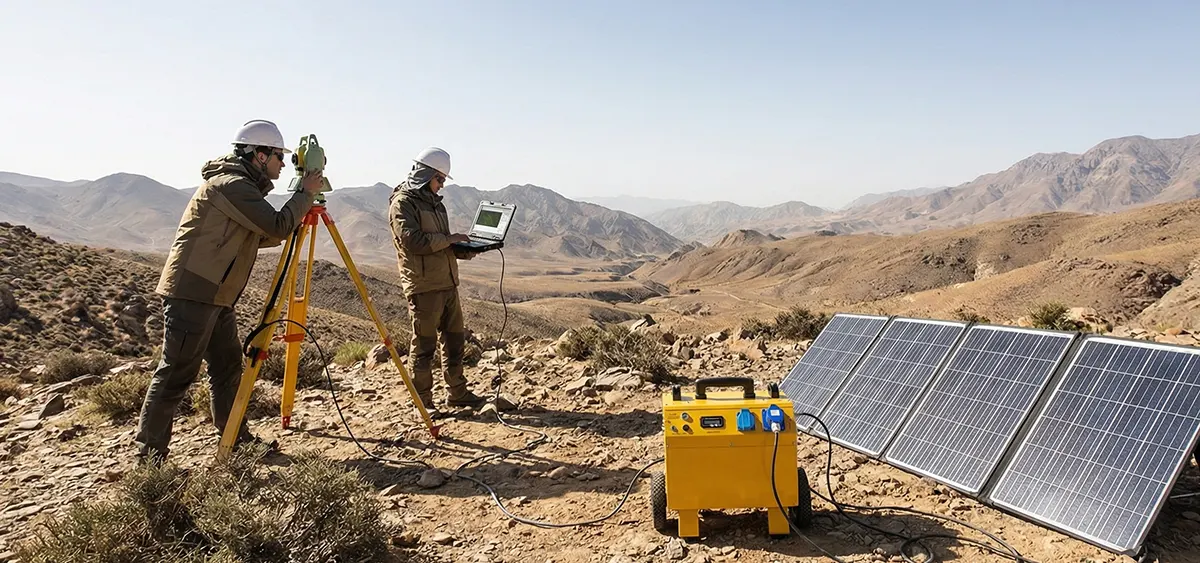 Using ePull Energy with Solar Panel to Power Equipment in Remote Wilderness
