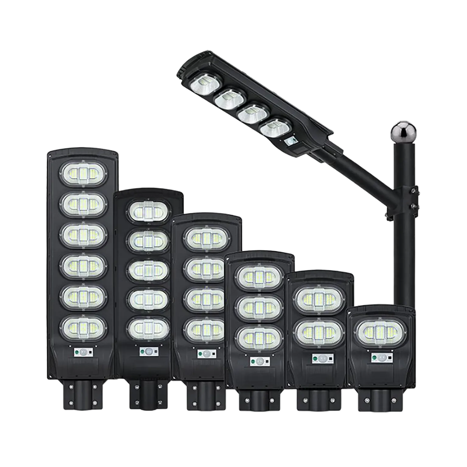 0426 Series All-in-One Solar Street Lights Full Range Overview (6 Models)