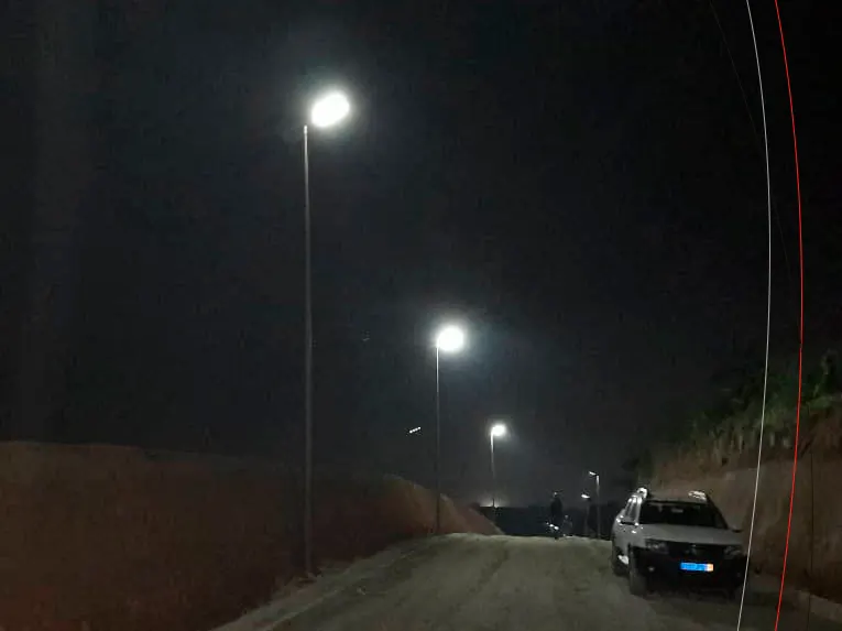 مصباح الشارع 0418 LED المركب 0418 المثبت - عرض تأثير الإضاءة الليلية