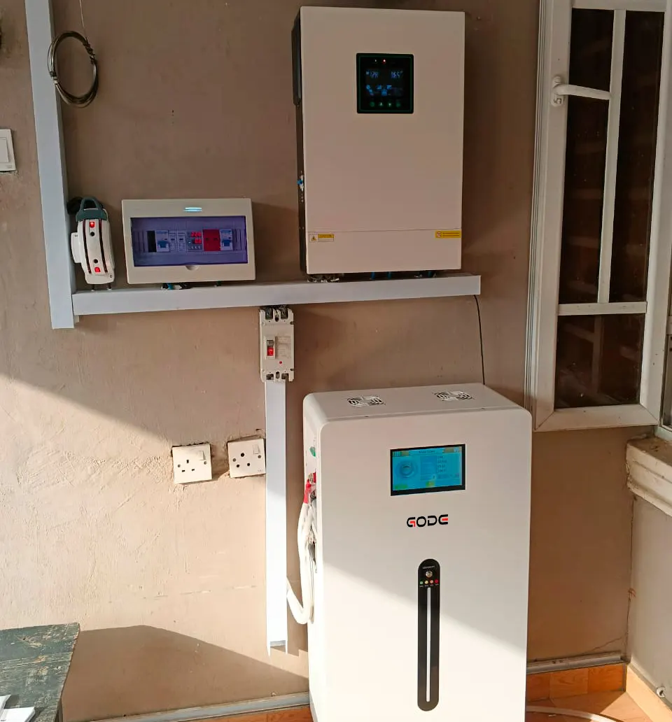 GODE 11kW inverter and 14kWh LiFePO4 battery